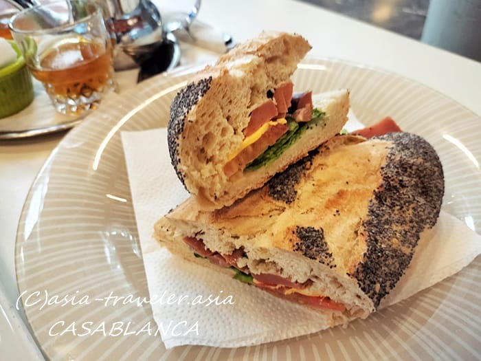 カーサポール駅 朝ごはん