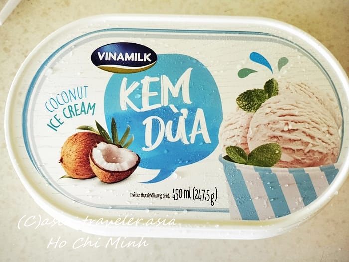 ホーチミン　ココナッツアイス