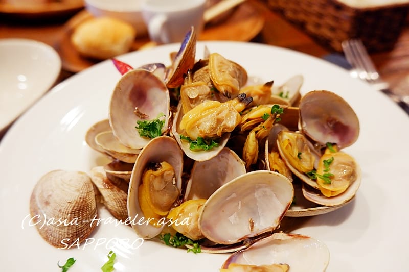 札幌 ラフカフェ ボンゴレ