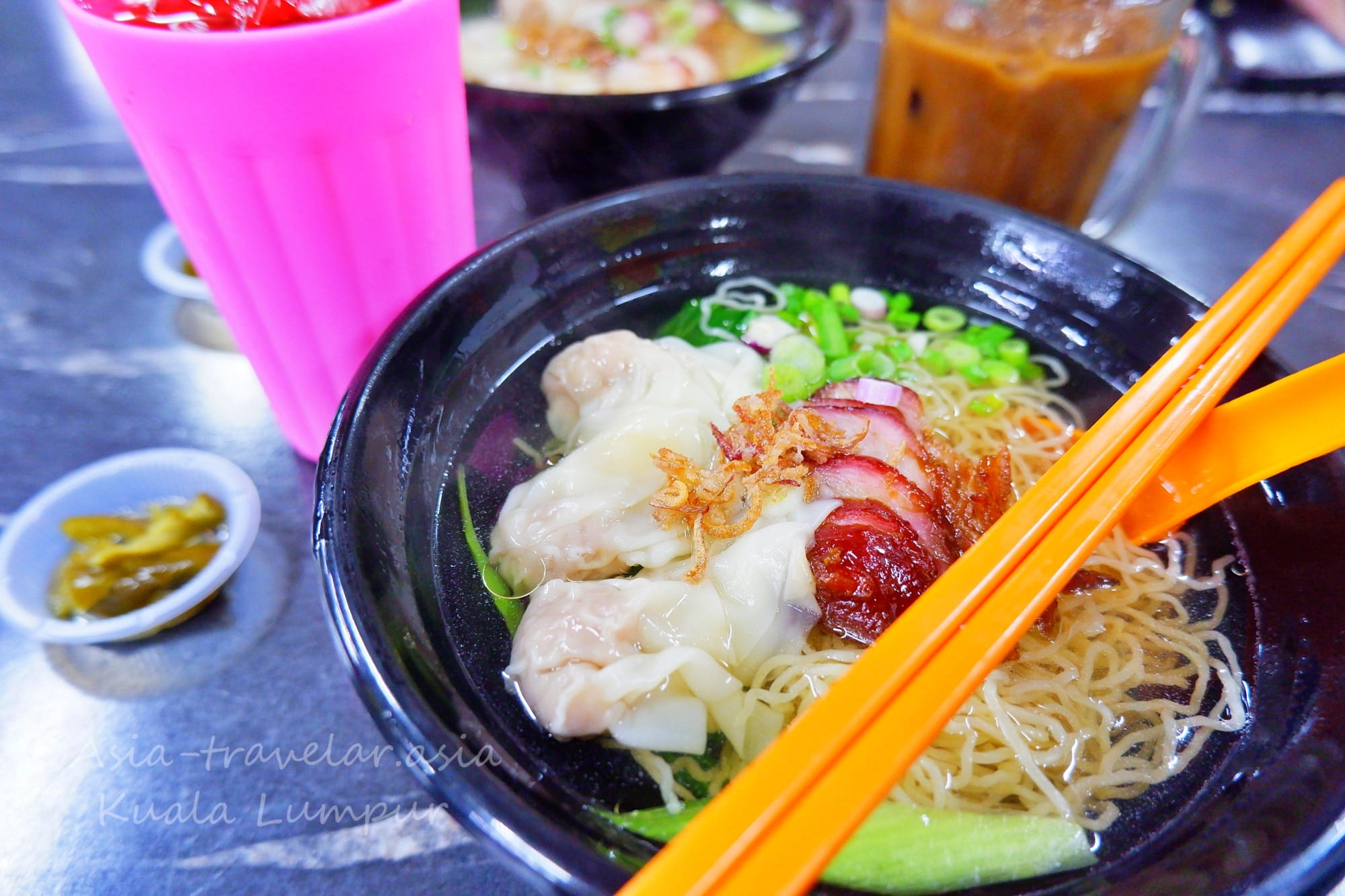 ワンタンミー クアラルンプール プドゥ市場