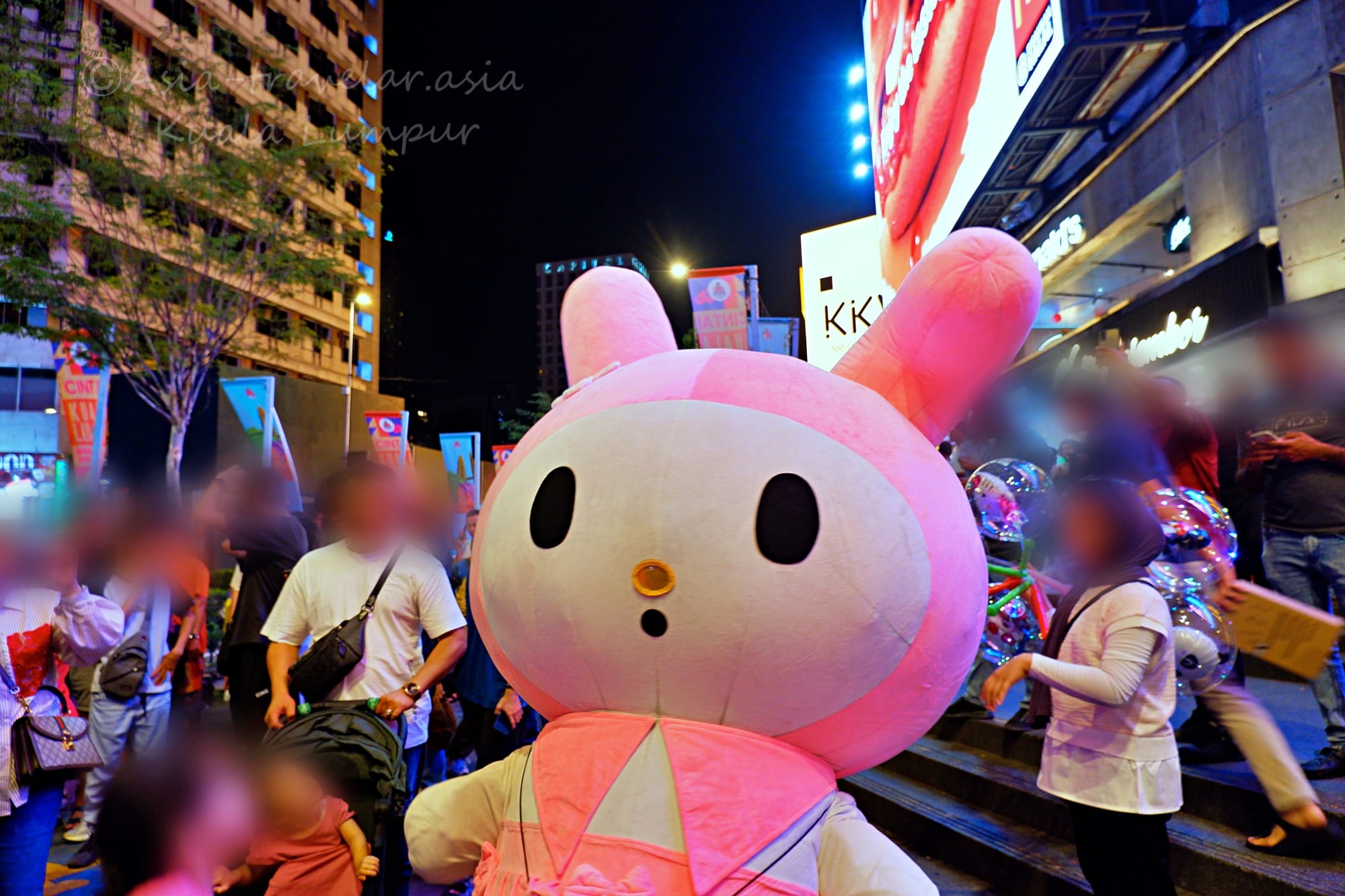 KL ブキビンタン交差点