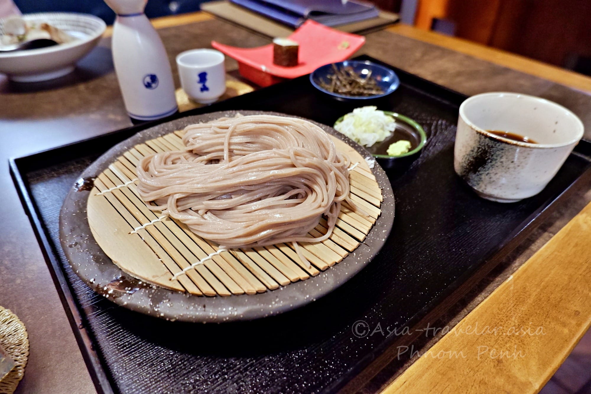 プノンペン 日本蕎麦 禅開