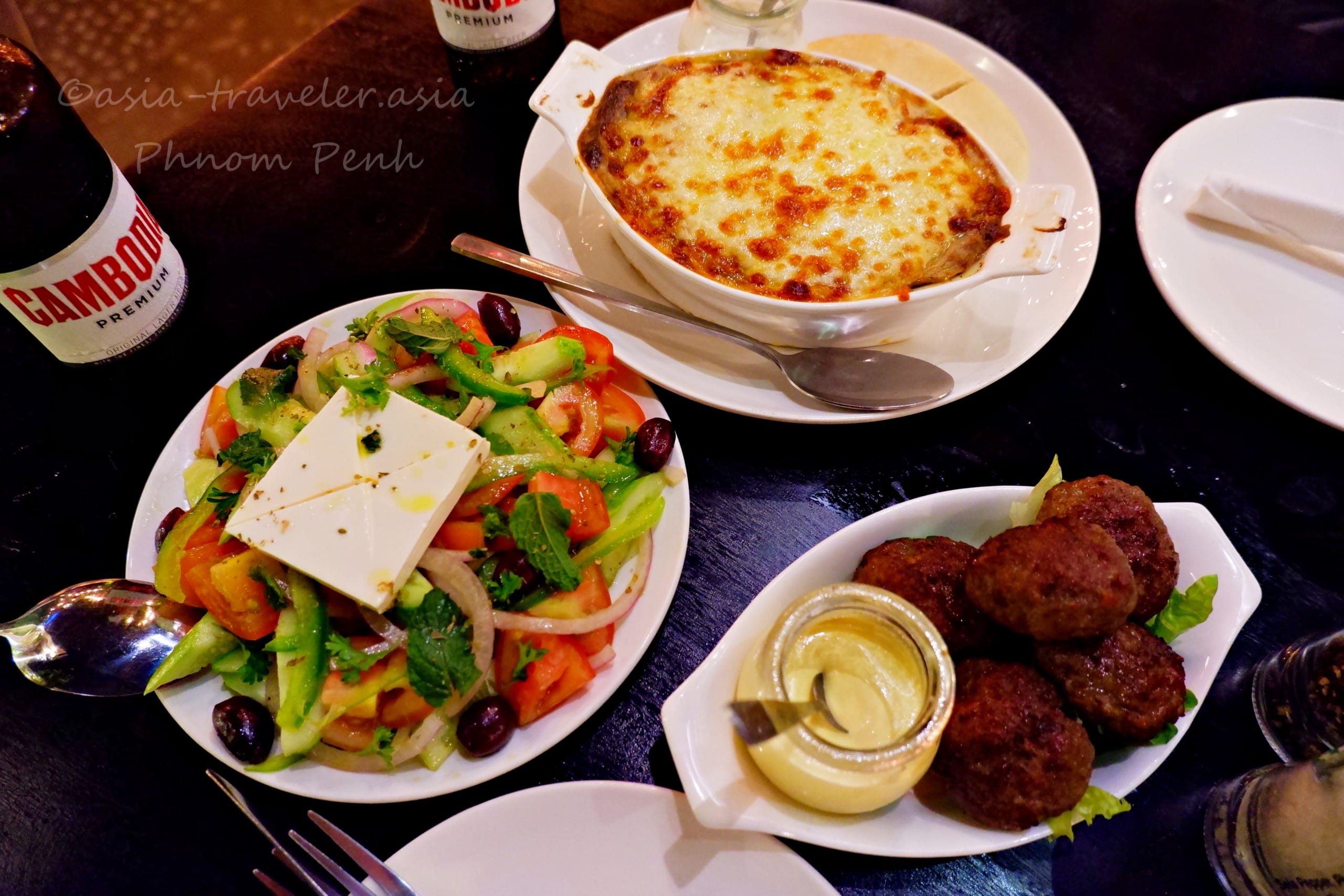 プノンペン ギリシャ料理 Elia