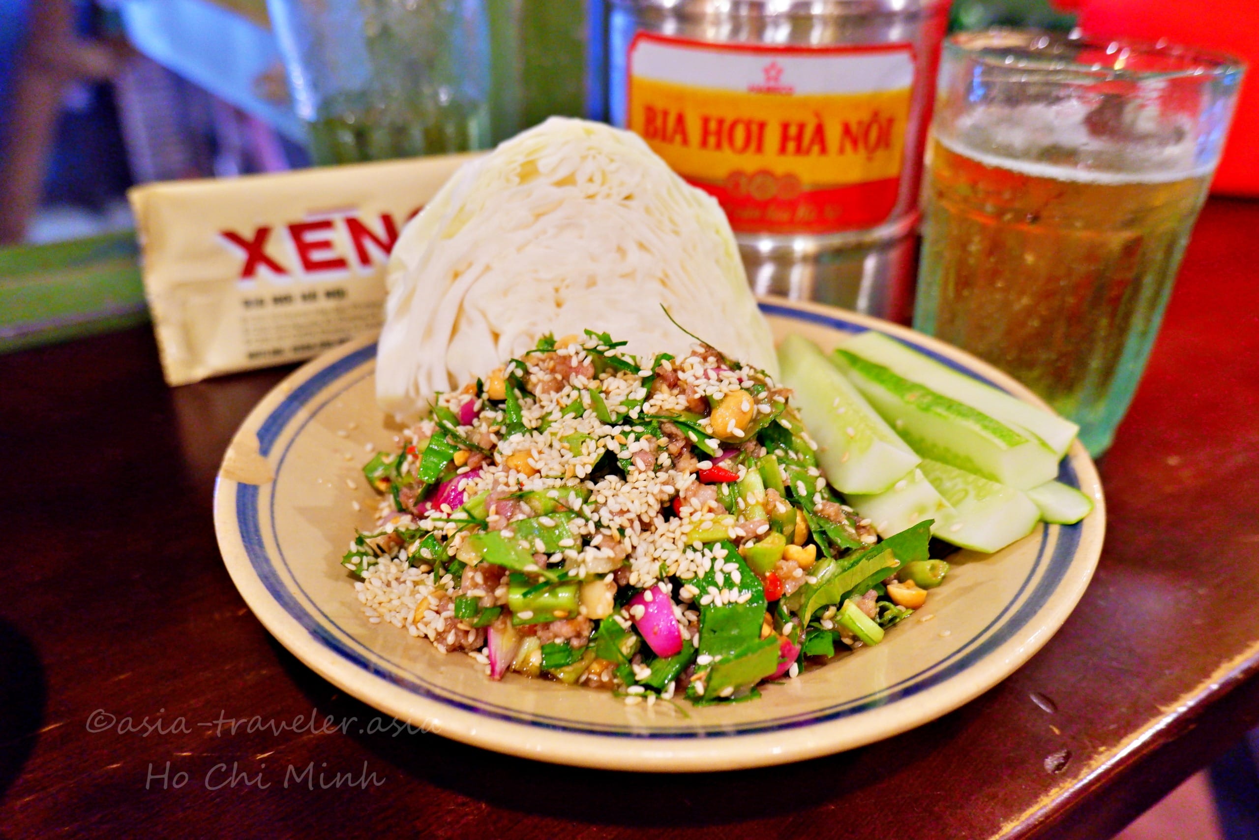 ホーチミン ファンビッチャン ビアホイ